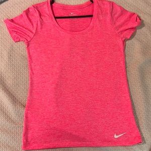 Pink Nike dri-fit shirt